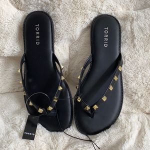 Torrid - Black Studded Sandal